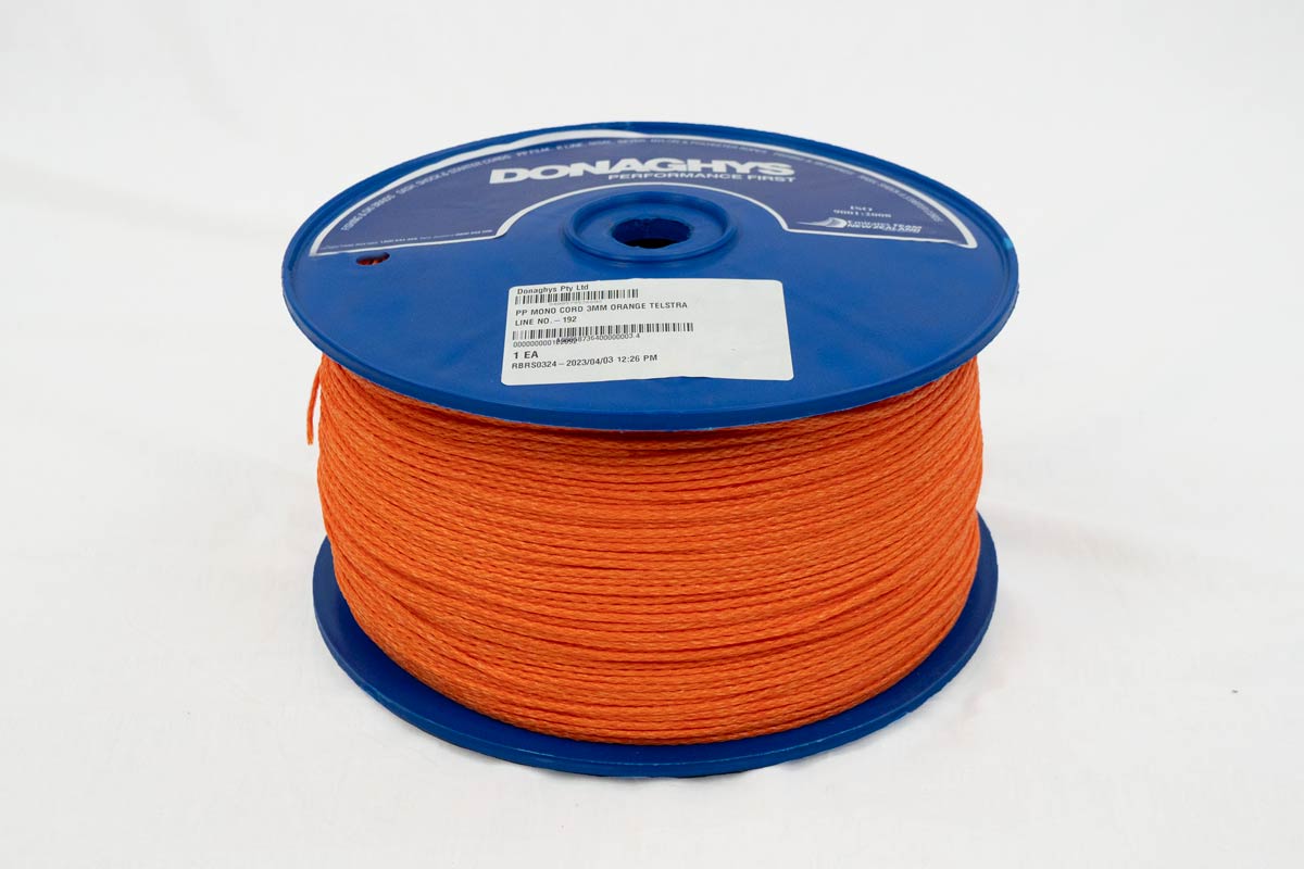 Donaghys 3mm x 1000m Telstra Certified 3mm Cord (Fibre Optic)
