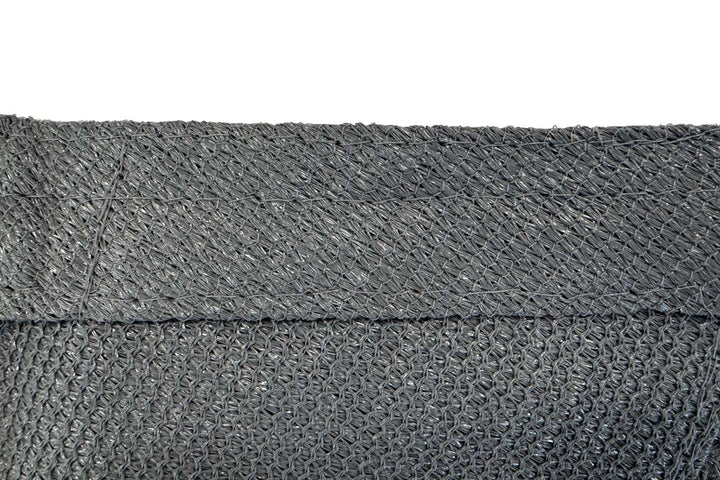 Shade Matters 4M x 5M x 6.4M Charcoal Right Angle Triangle Ultra-Heavy Duty Shade Sail