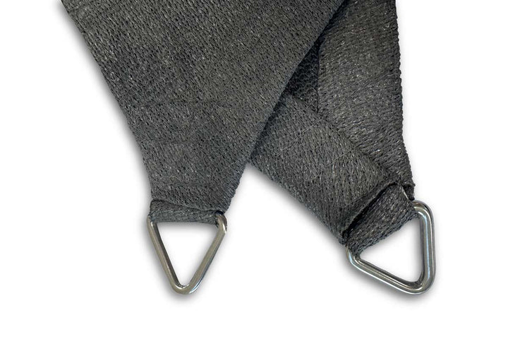 Shade Matters 5M x 5M Charcoal Square Ultra-Heavy Duty Shade Sail