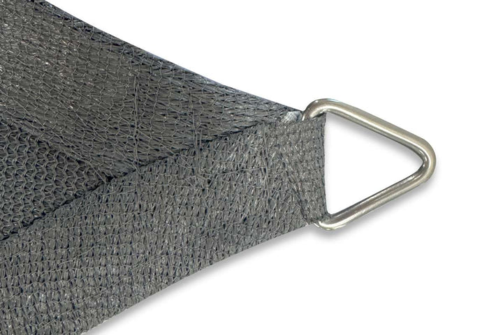 Shade Matters 5M x 5M Charcoal Square Ultra-Heavy Duty Shade Sail