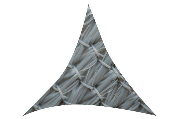 shadematters.com.au Home & Garden 4M X 4M X 4M Grey Triangle Shade Sail