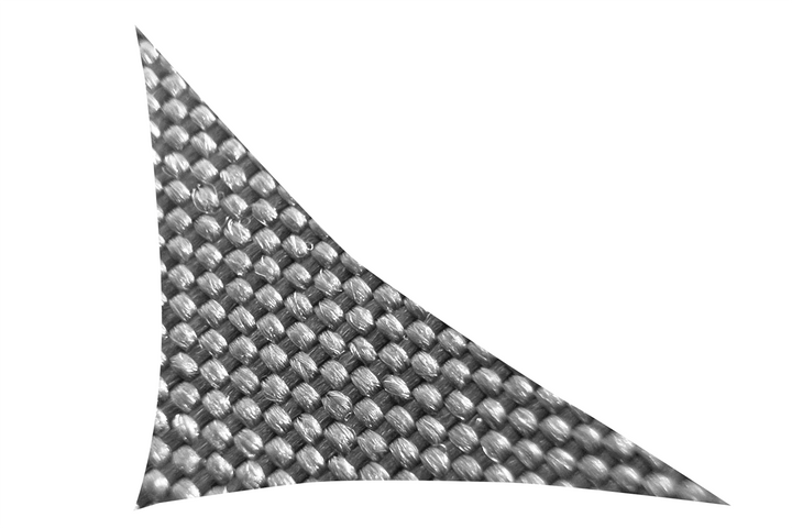 shadematters.com.au Home & Garden Grey Triangle Waterproof Shade Sail