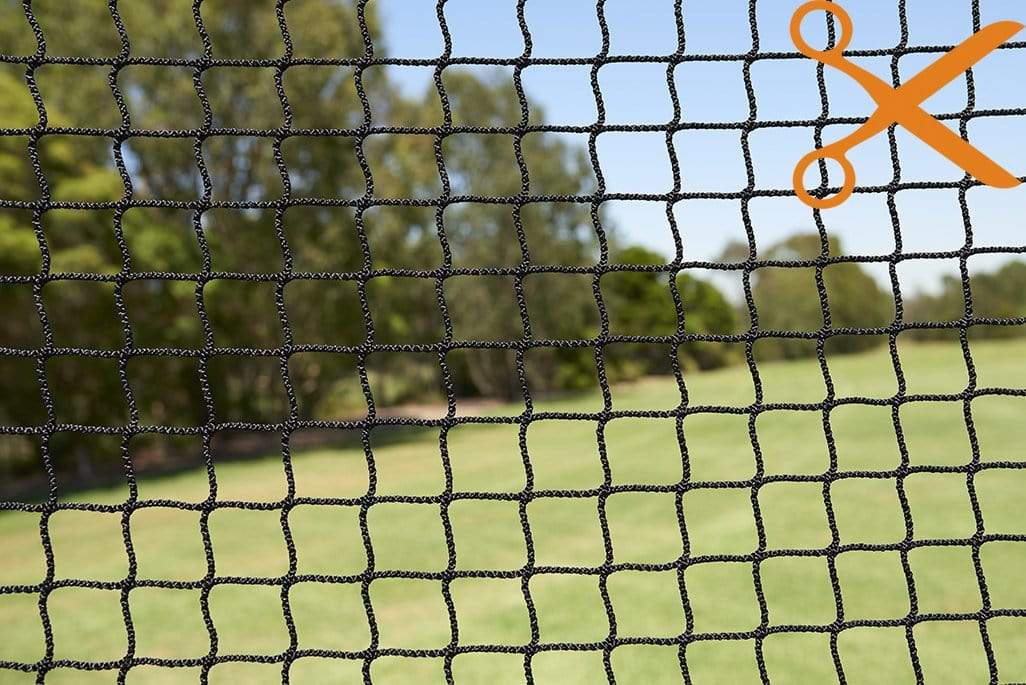 Quatra Safety Netting Safety Net by-the-metre: Knotless Nylon 30mm Sq Net 72Ply / 2mm
