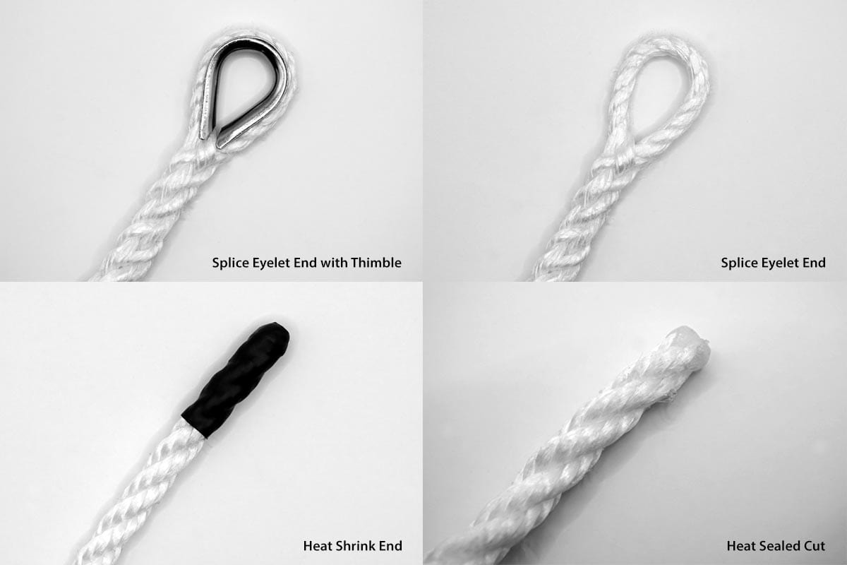 Silver PE Rope (By-the-metre) – Haverford NZ